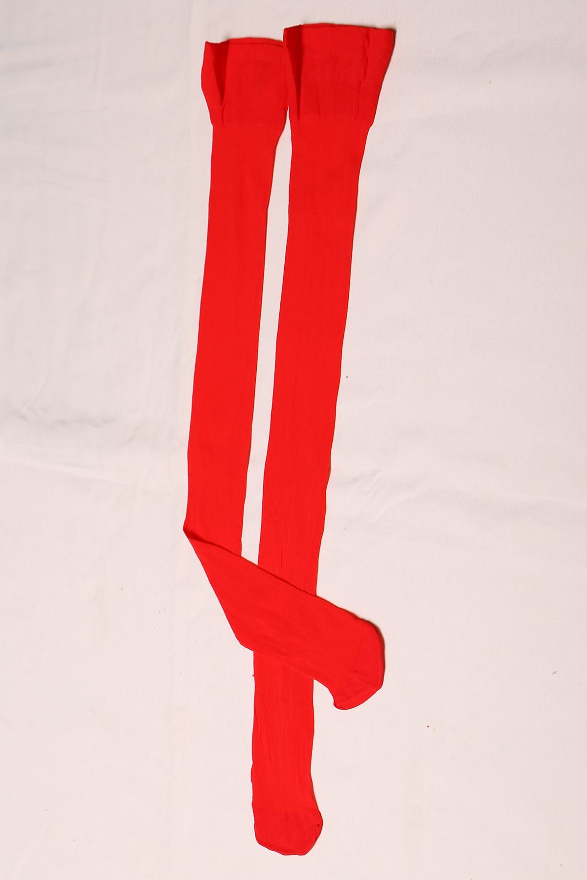 Garter Socks Without Lace Red - 1100.1364.