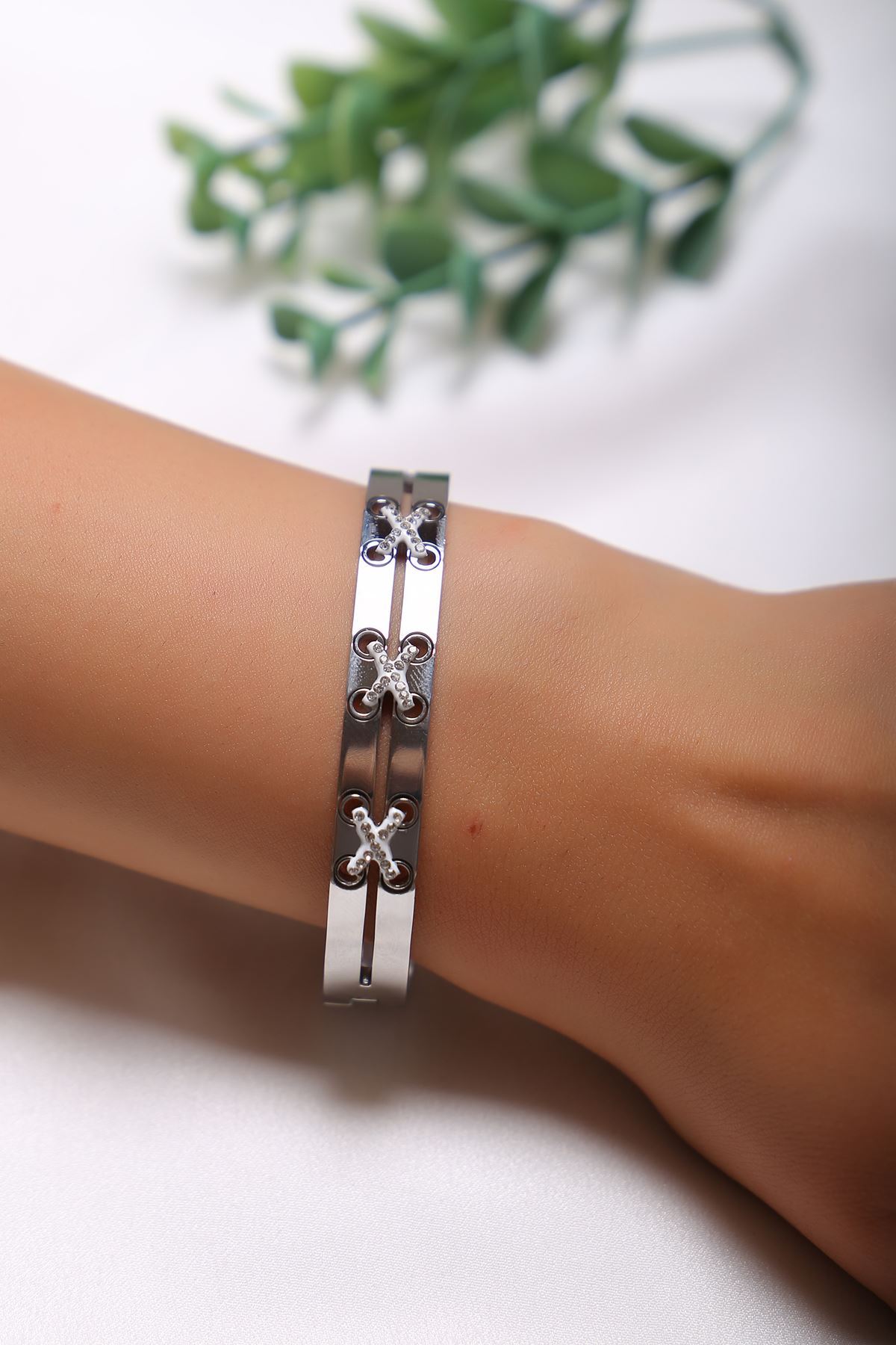 Steel Bracelet Silver - 18268.1805.