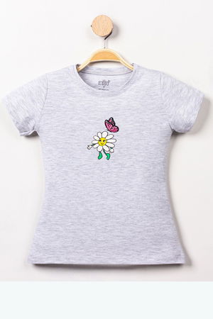 3-7 Years Printed T-Shirt Gray - 624951.1576.