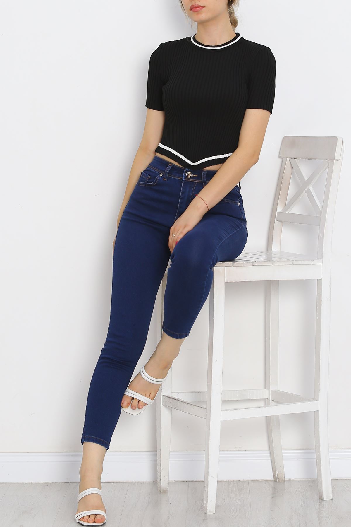 Narrow Leg Jeans Blue - 18921.1431.