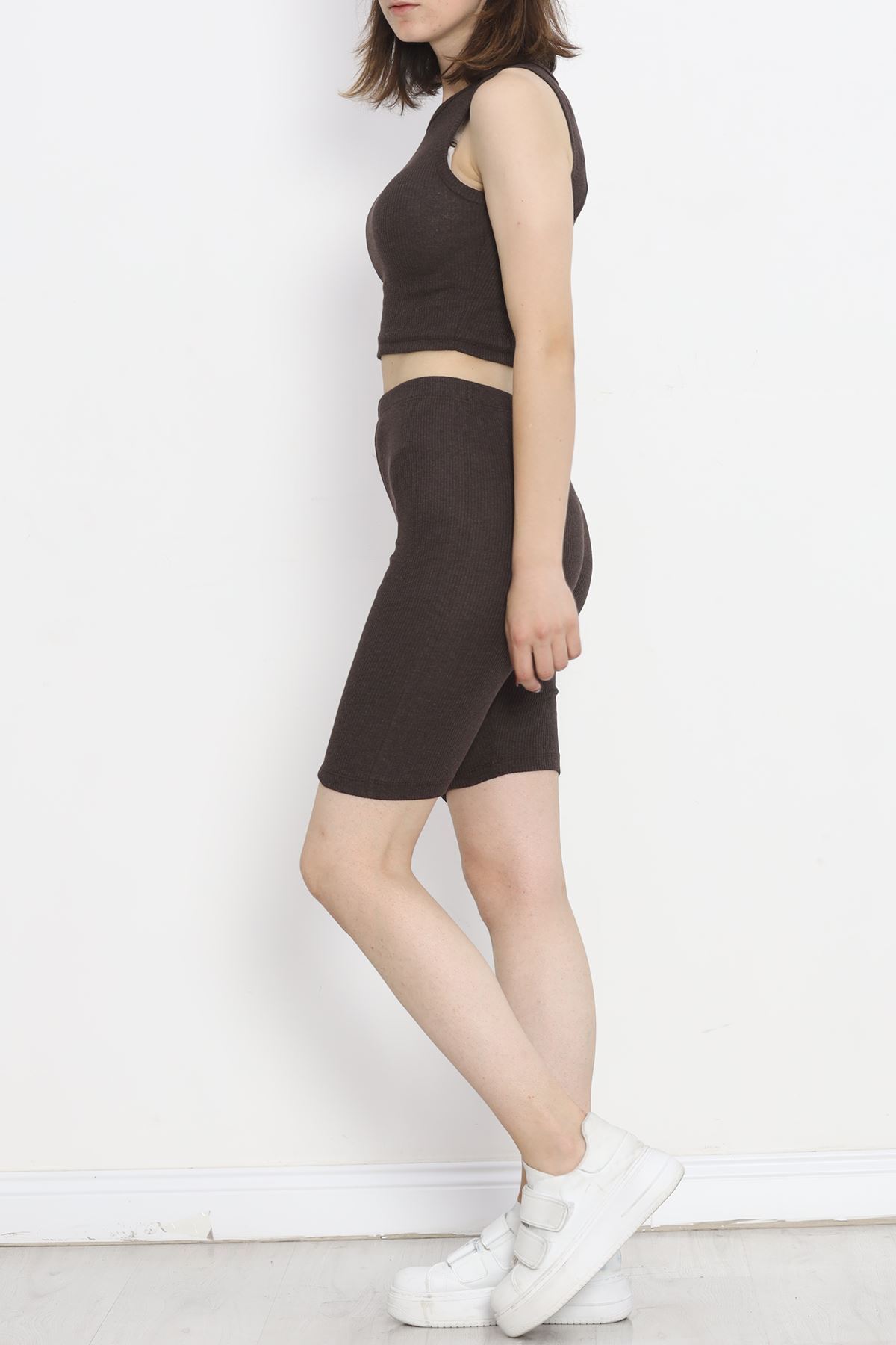 Camisole Shorts Suit Light Brown - 16609.1567.