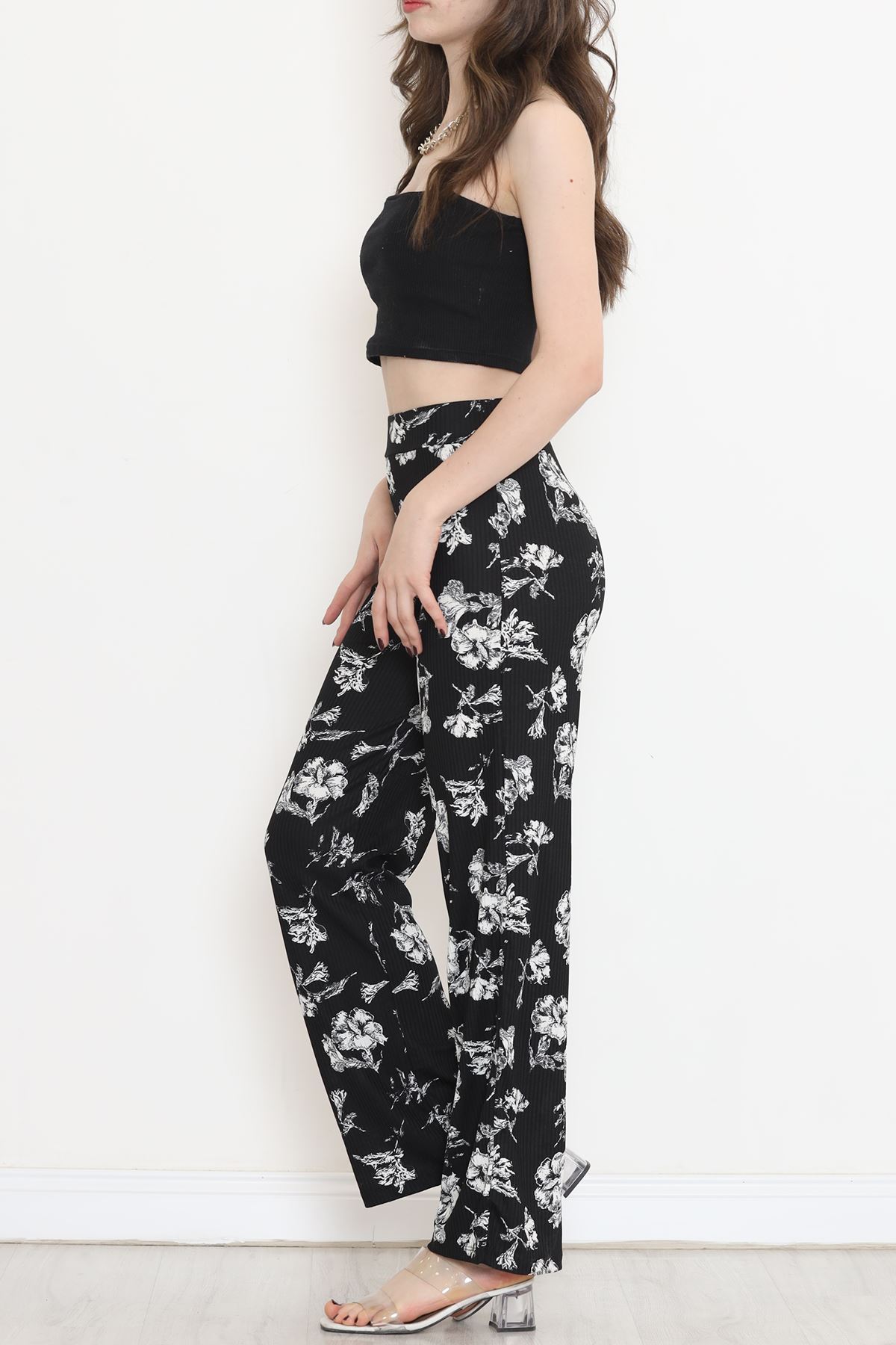 Camisole Pants Black Floral - 2395.555.