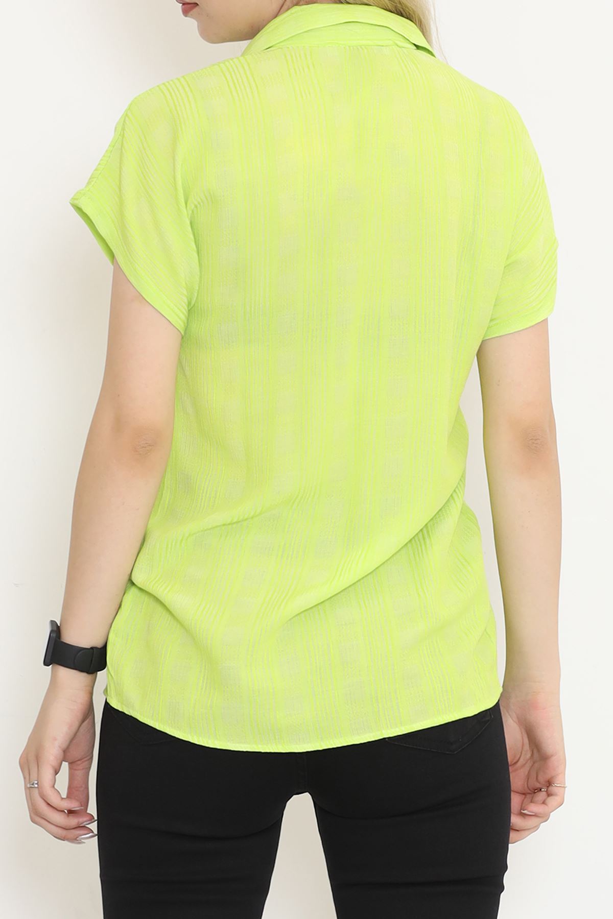 Bat Sleeve Shirt Pistachio Green - 16508.1775.