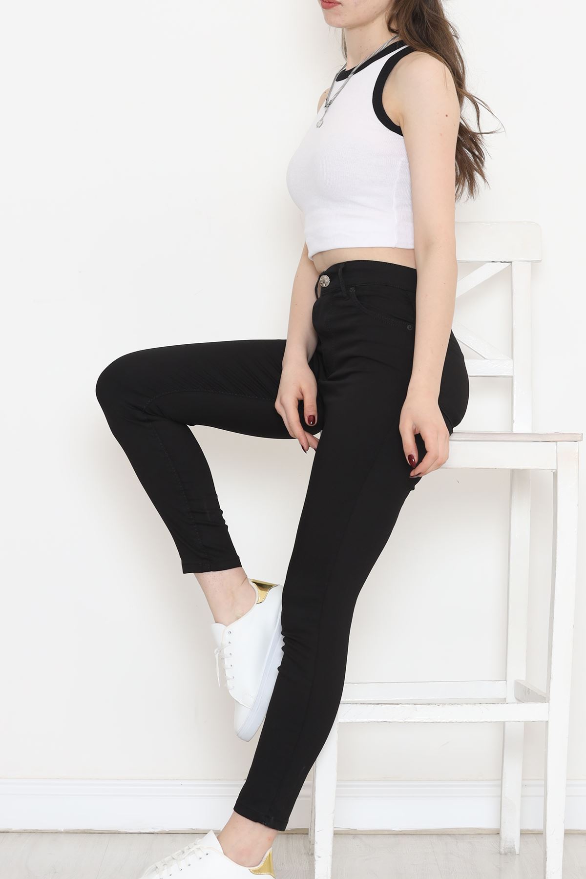 Narrow Leg Jeans Black - 12561.1431.