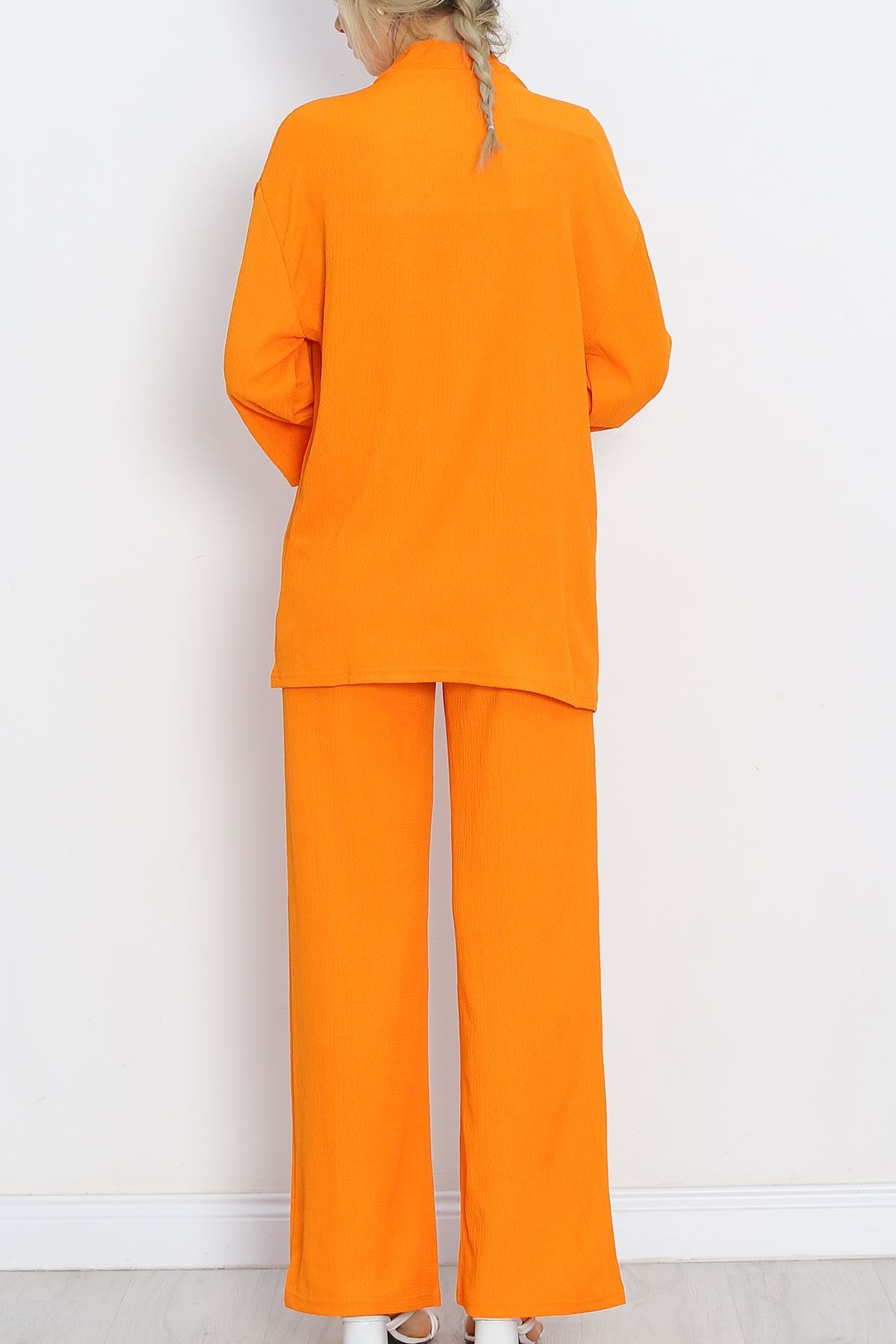 Long Kimono Suit Oranj - 722.1247.