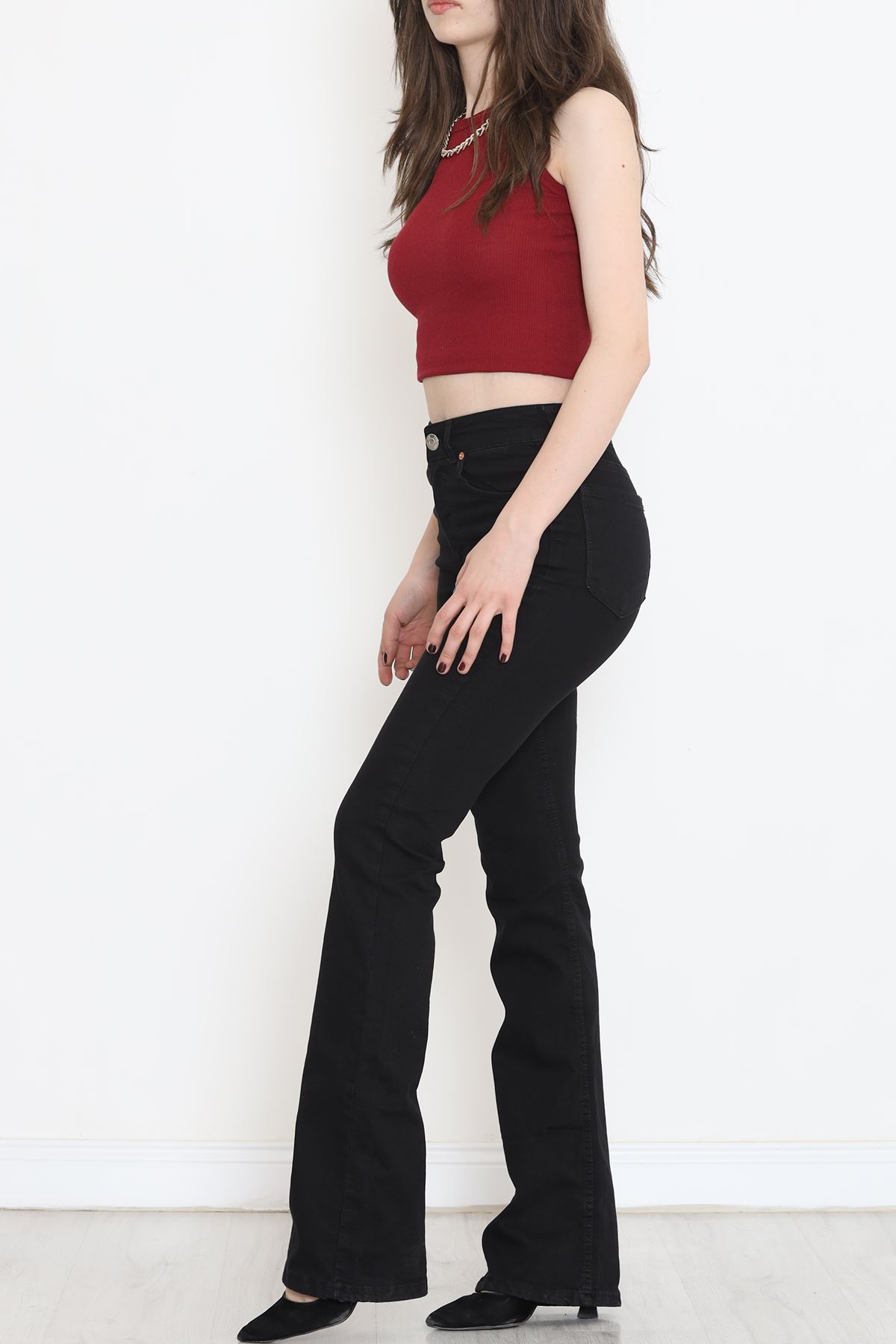 Flared Jeans Black1 - 17274.1431.