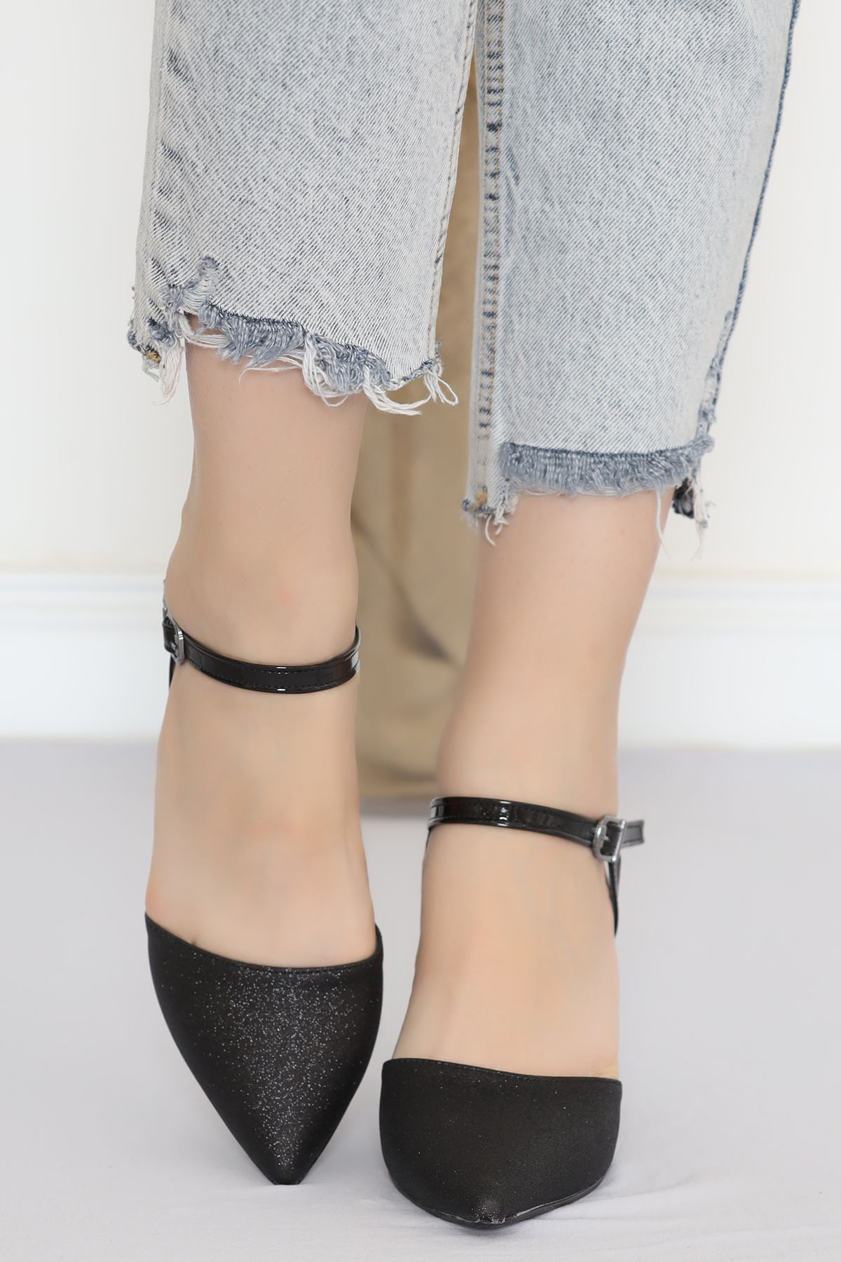 9 Cm Heeled Shoes Black - 17297.264.