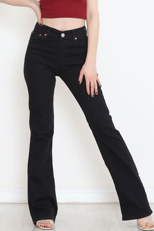 Flared Jeans Black1 - 11878.1431.