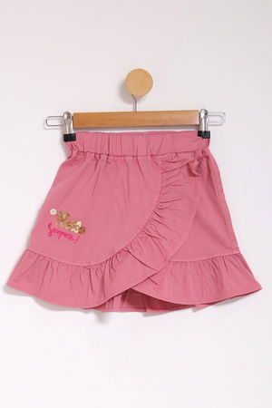 3-7 Years Embroidered Skirt Rose Dry - 624712.1576.