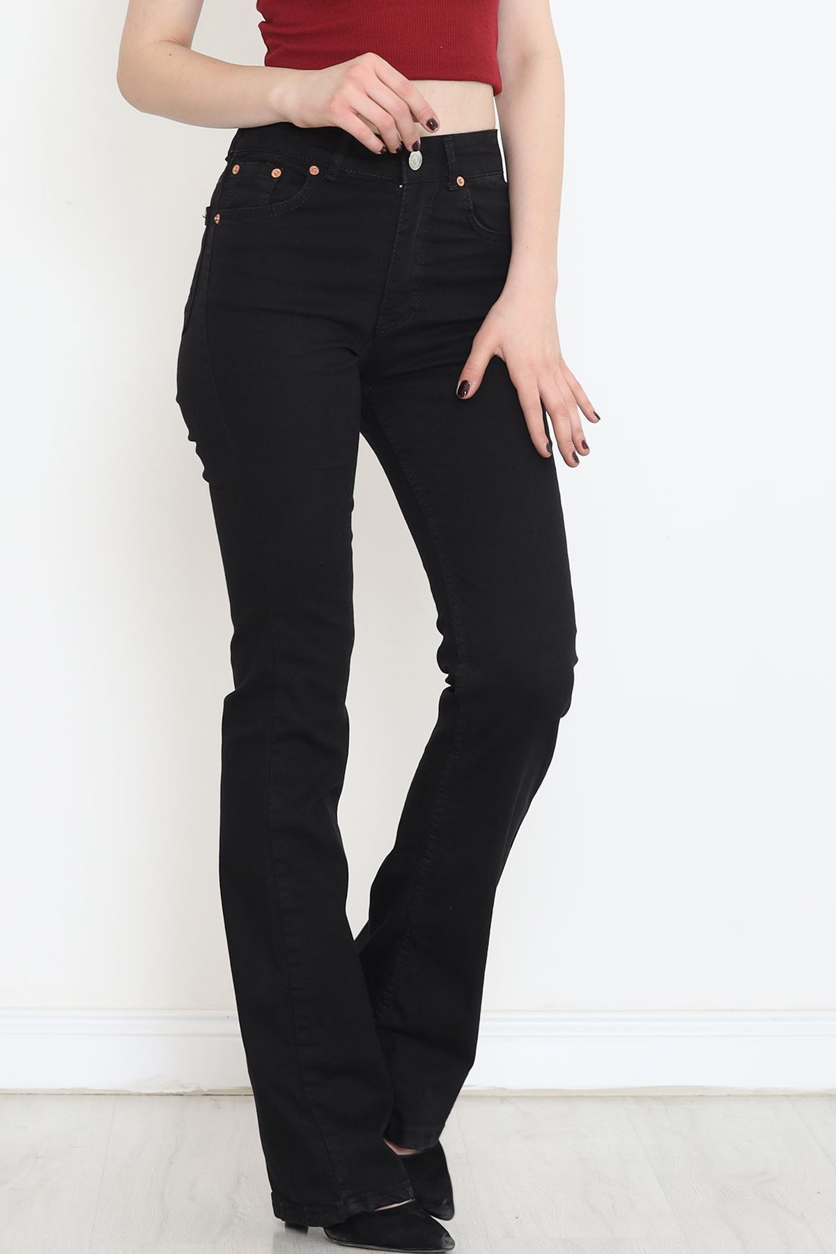 Flared Jeans Black1 - 17274.1431.