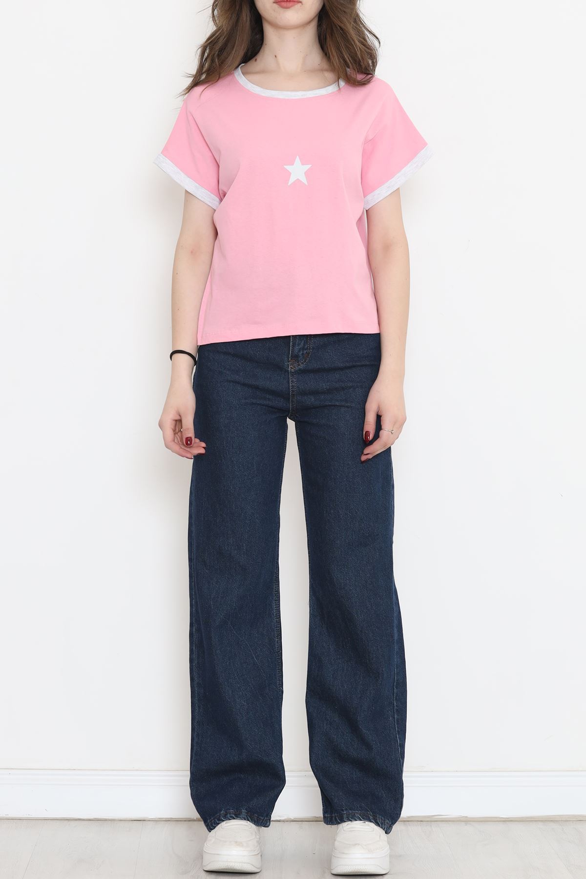 Printed T-shirt Pink - 16555.1567.