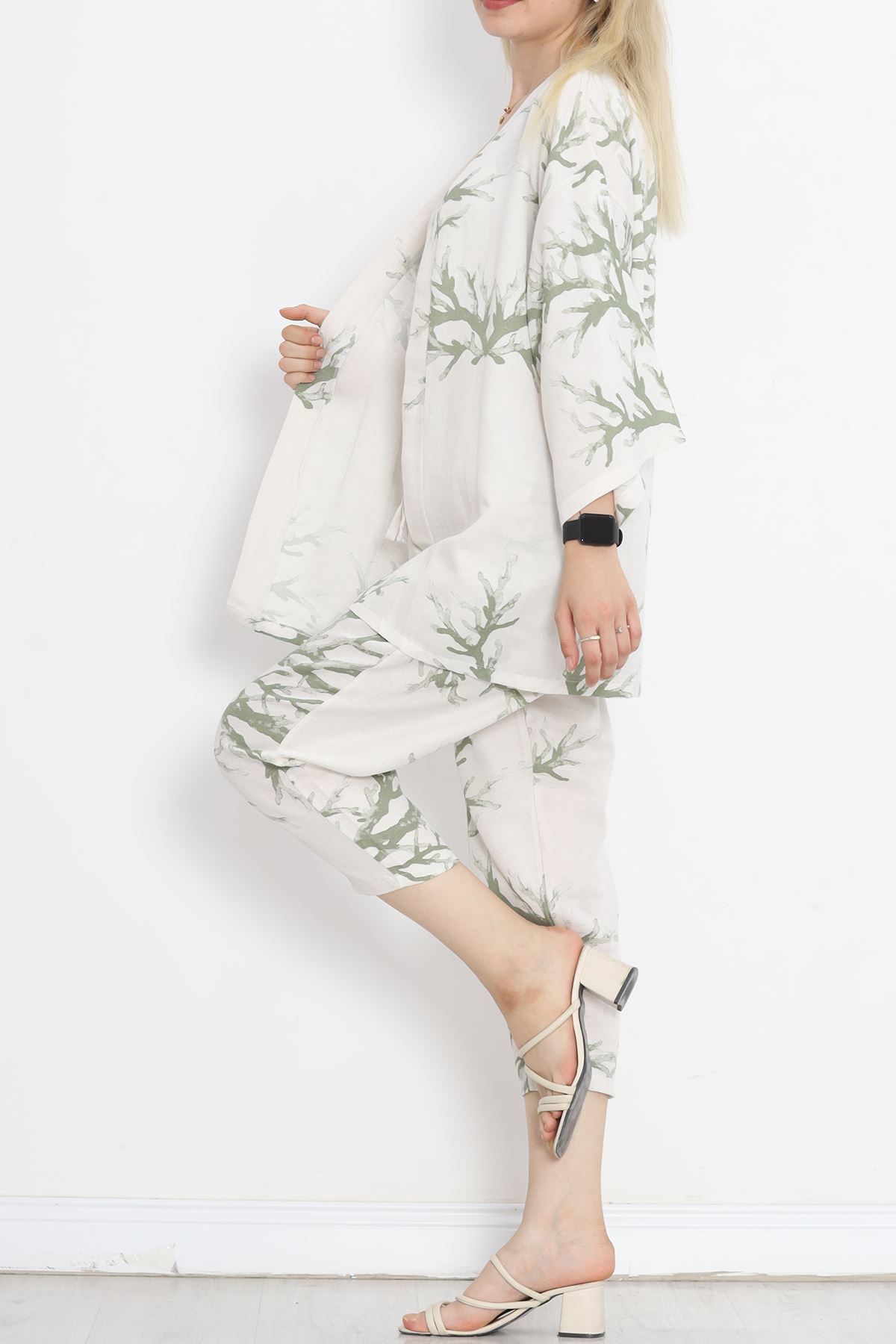 Kimono Set White-Green - 152342.701.