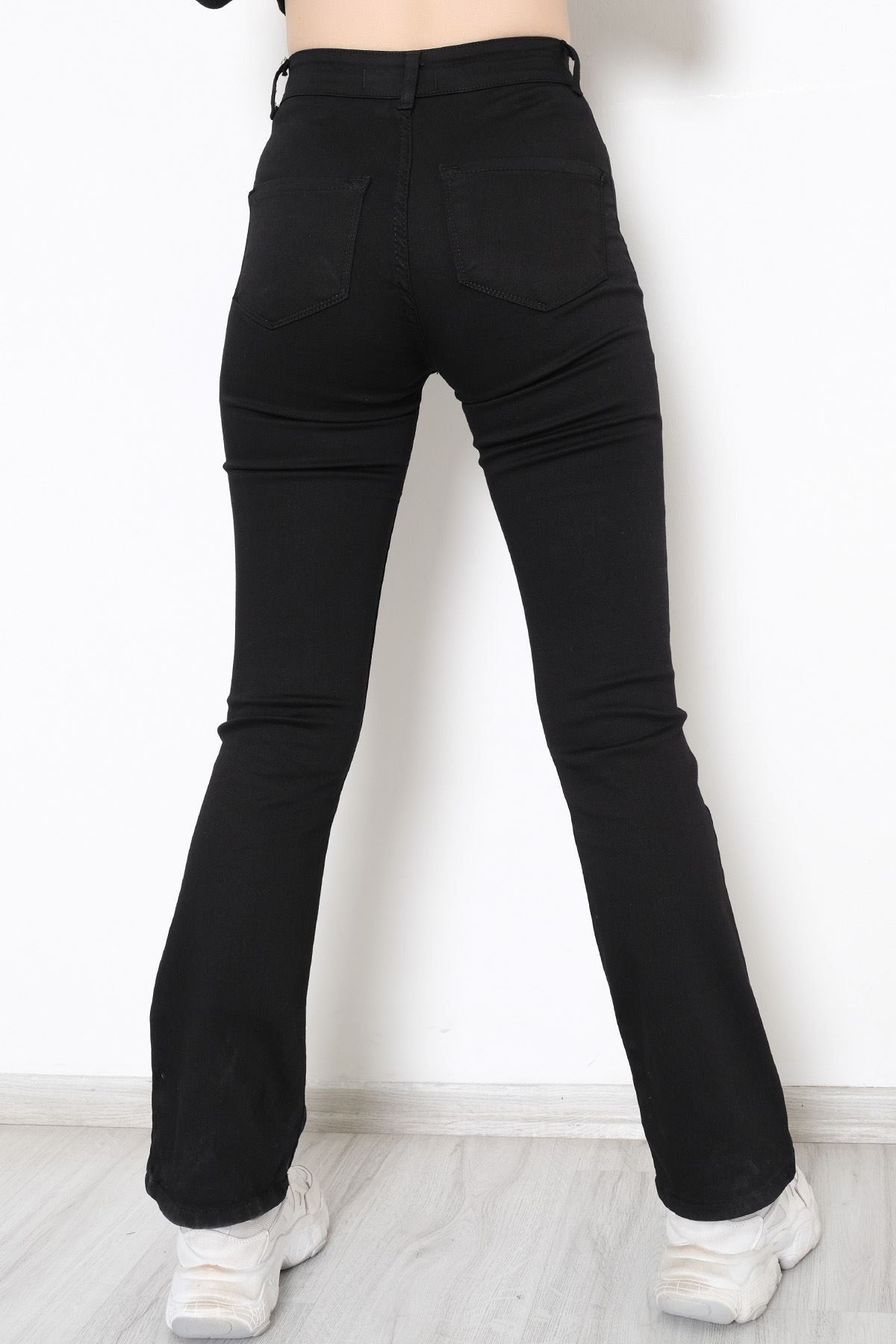 Flared Fade-Free Jeans Black - 1432.1431.