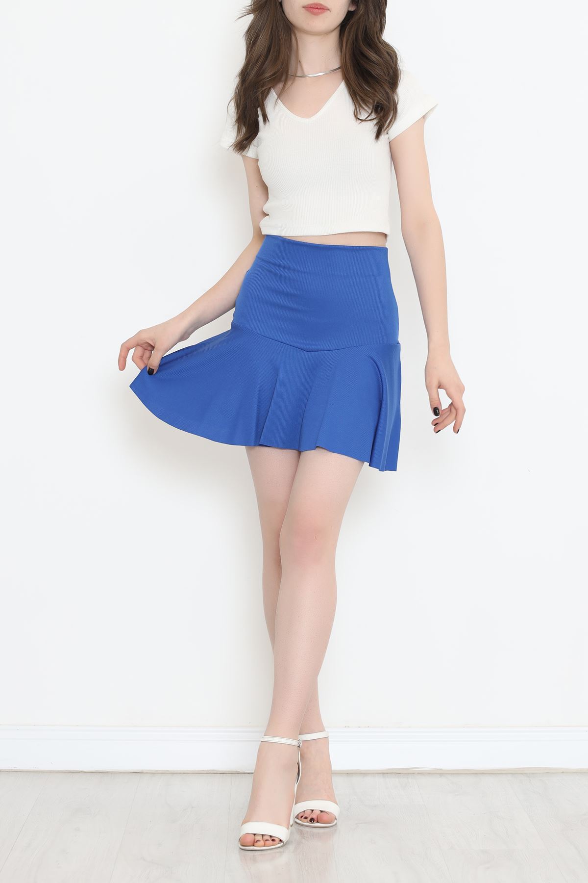 Flounced Skirt Saks - 12599.631.