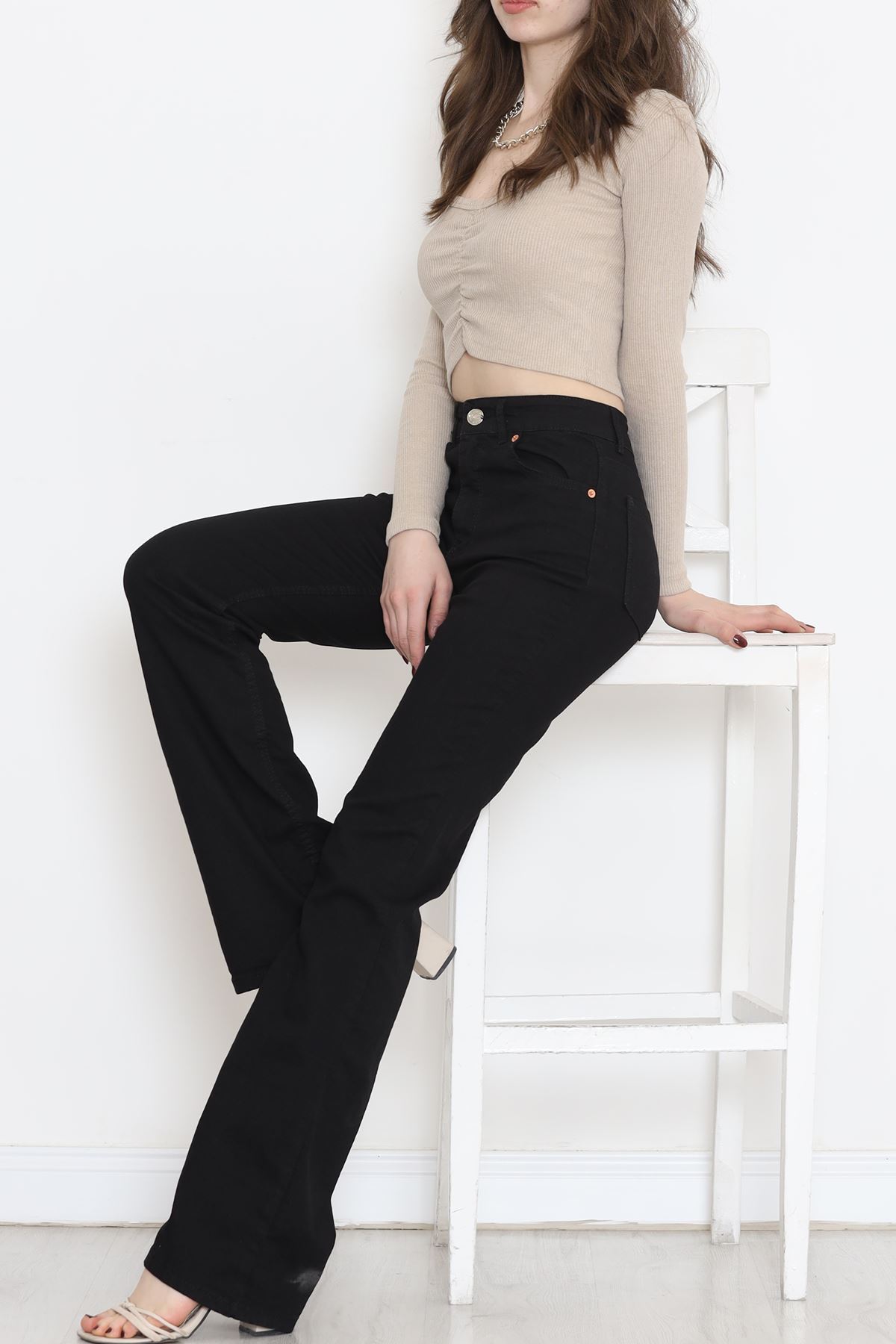 Flared Jeans Black3 - 11878.1431.