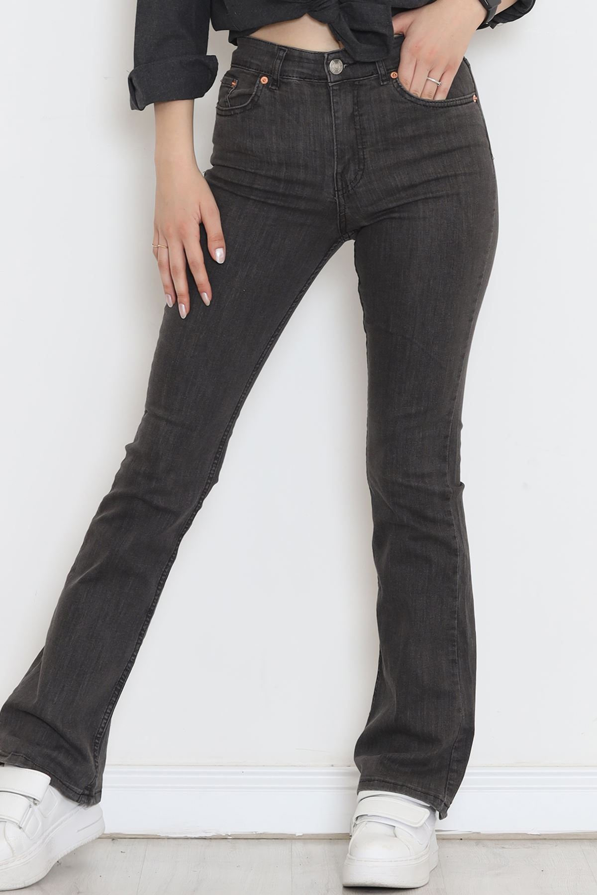 Flared Jeans Gray - 18688.1431.