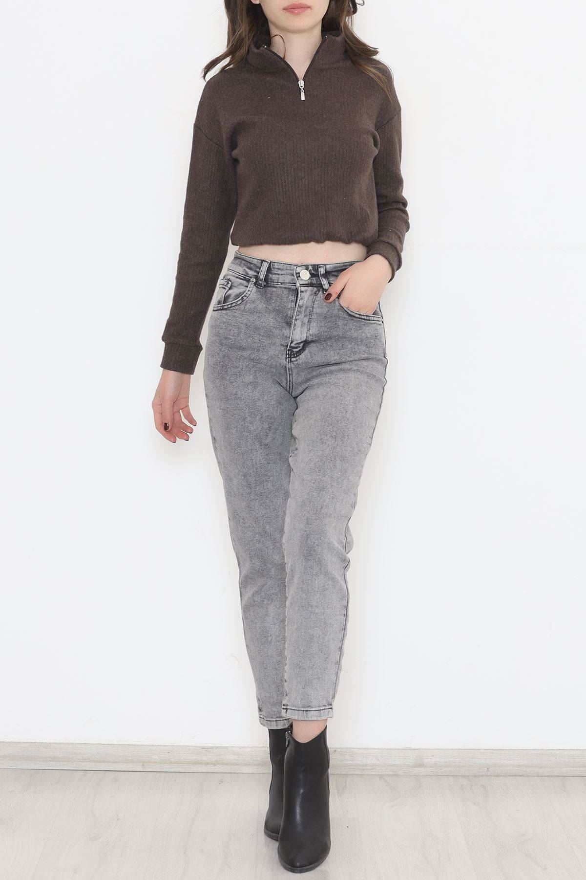 Boyfriend Kot Trousers Gri2 - 11917.1431.