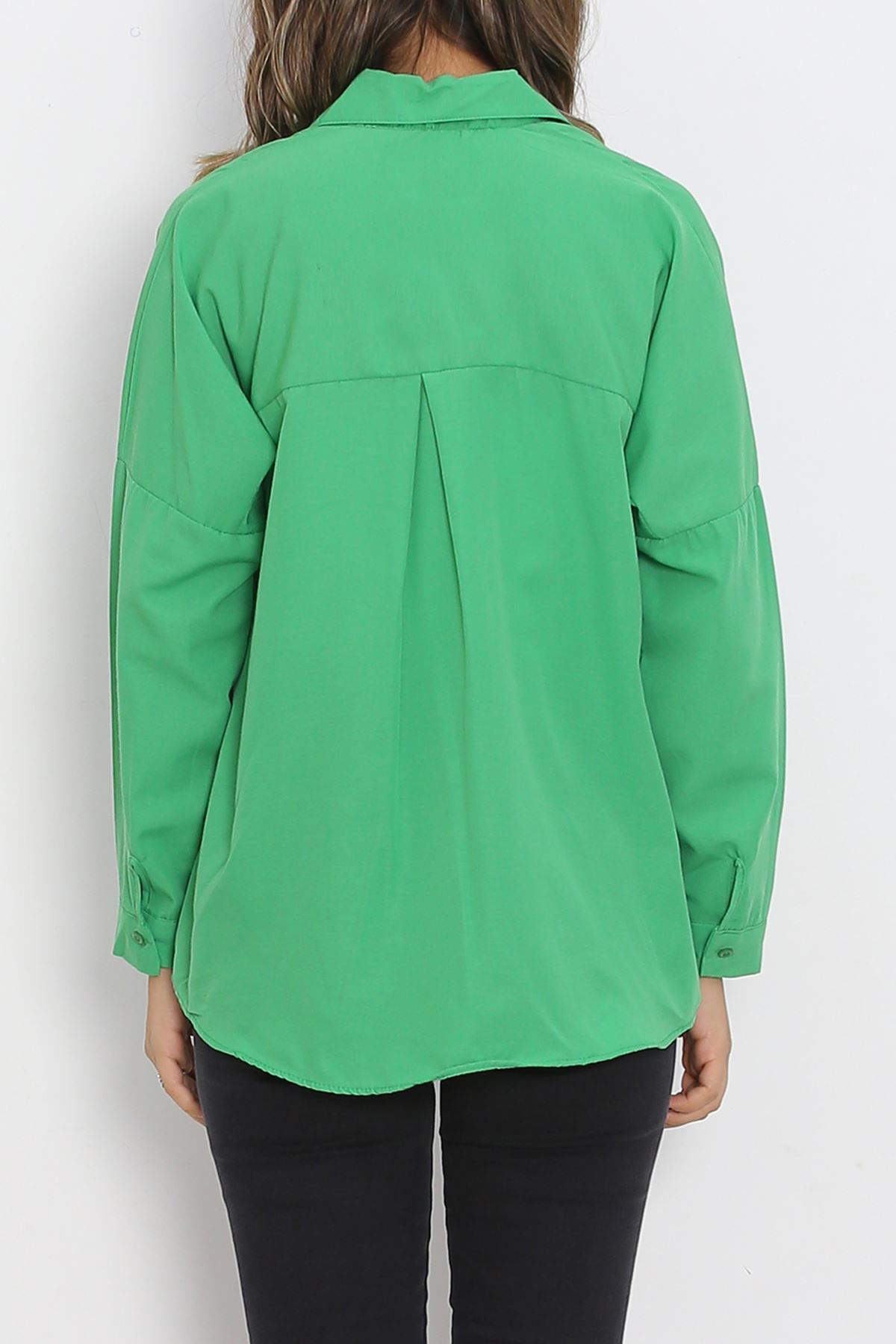 Oversize Shirt Green2 - 18934.1247.