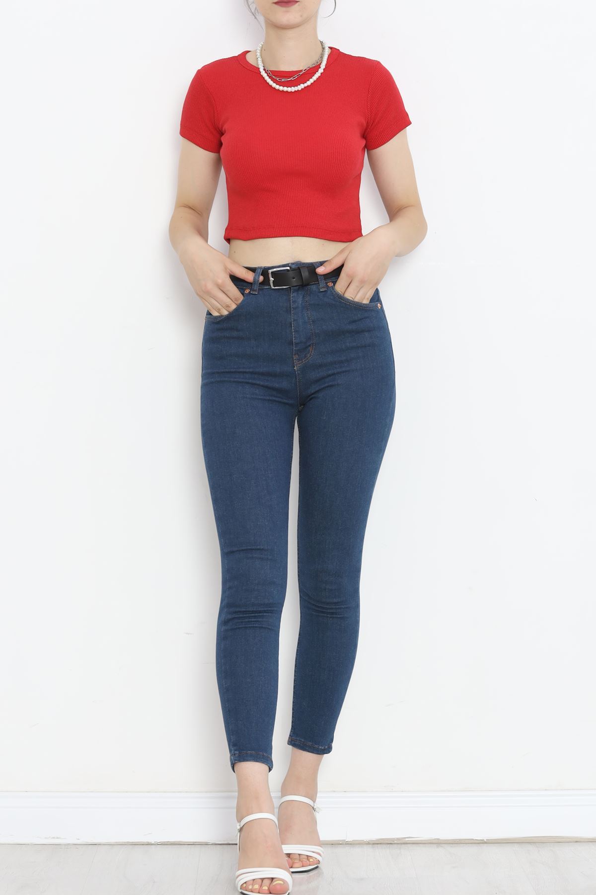 Crew Neck Camisole Body Red - 18880.1567.