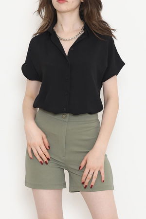 Bat Sleeve Shirt Black - 1546.1095.