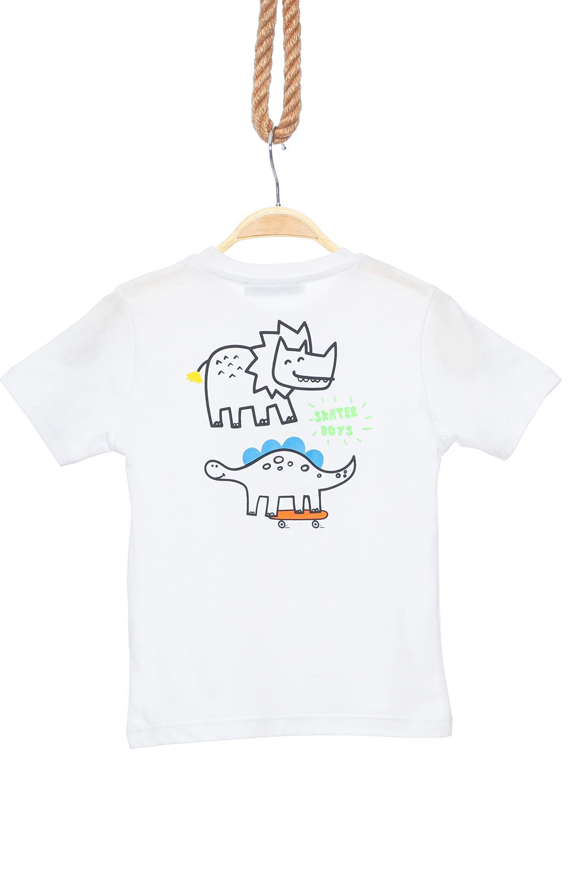 1-4 Years Printed Kids T-Shirt White - 124255.1576.