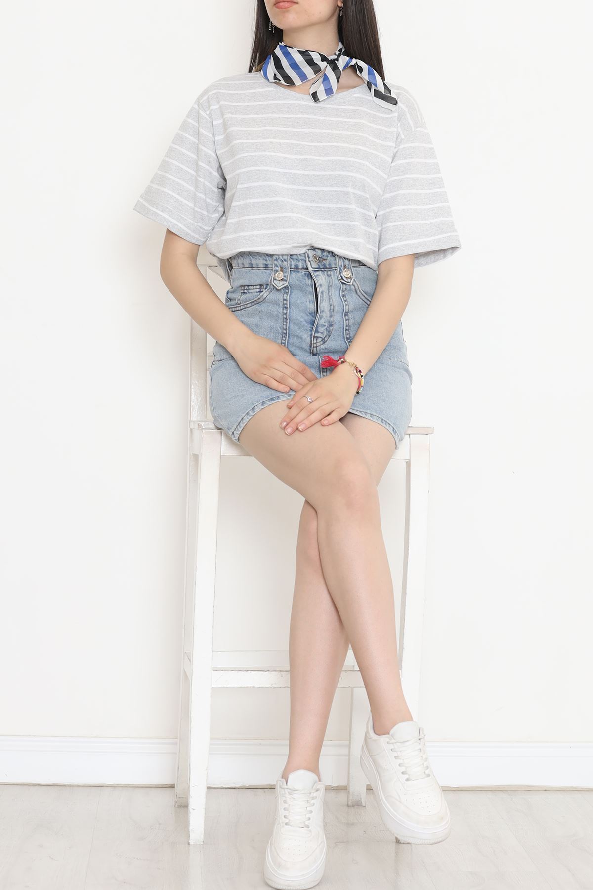 Striped T-shirt Gribeywhite - 9173.1567.