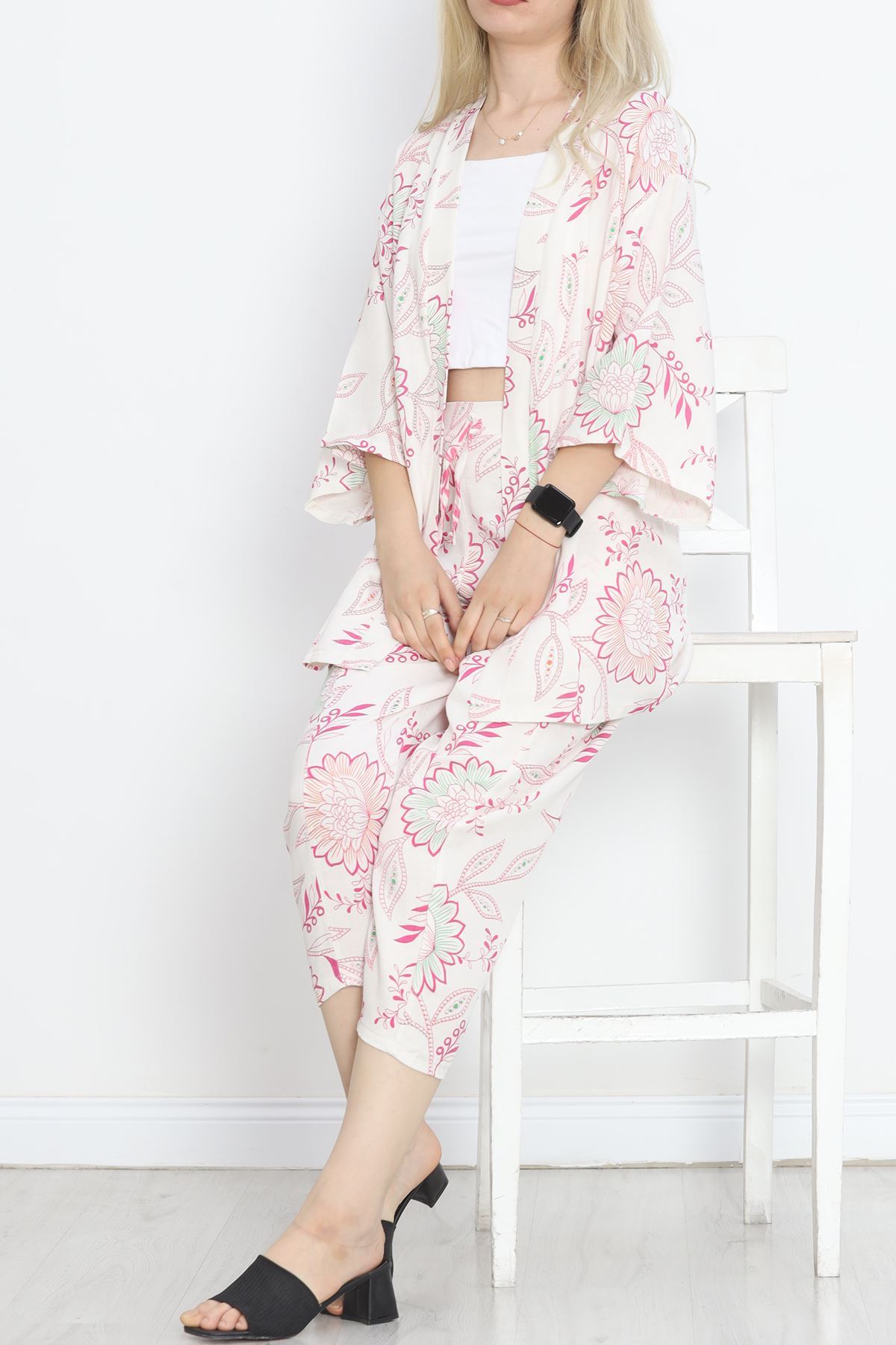 Kimono Set Whitefuchsia - 152342.701.