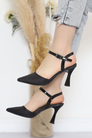 9 Cm Heeled Shoes Black - 17297.264.