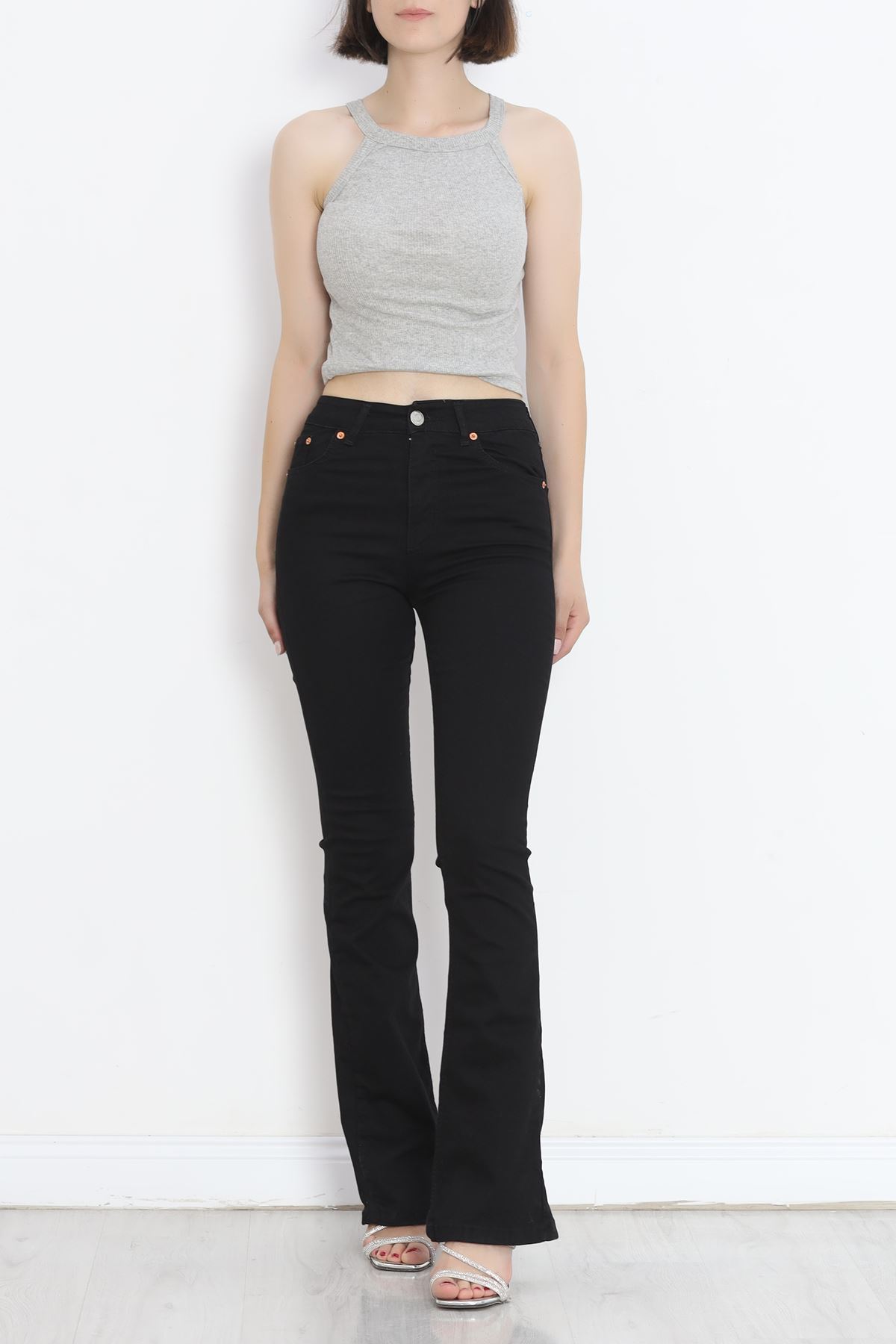 Flared Jeans Dark Black - 18688.1431.