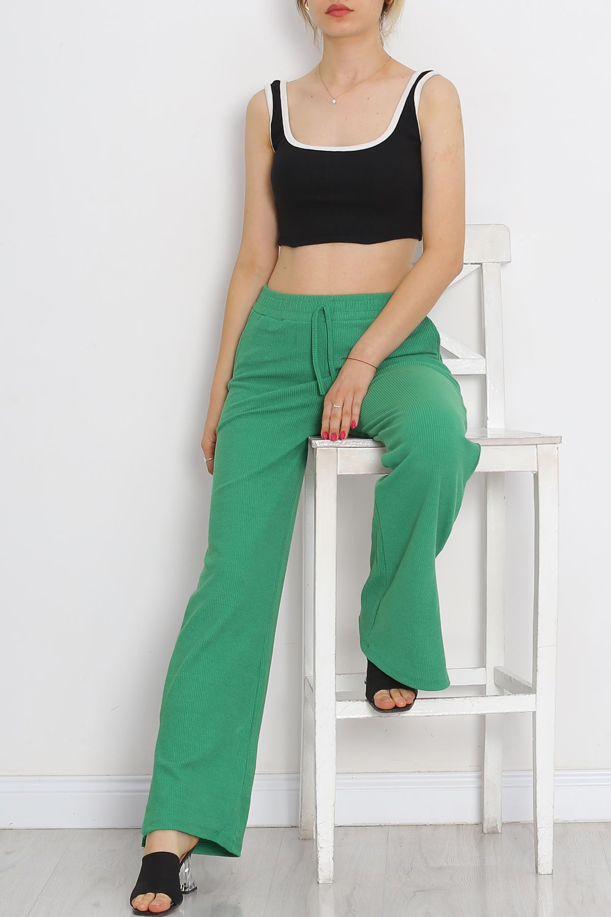 Trousers with Cuff Slits Benetton - 250.1247.