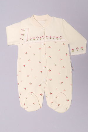 1-6 Month Baby Jumpsuit Ekrupembe - 02267.1803.