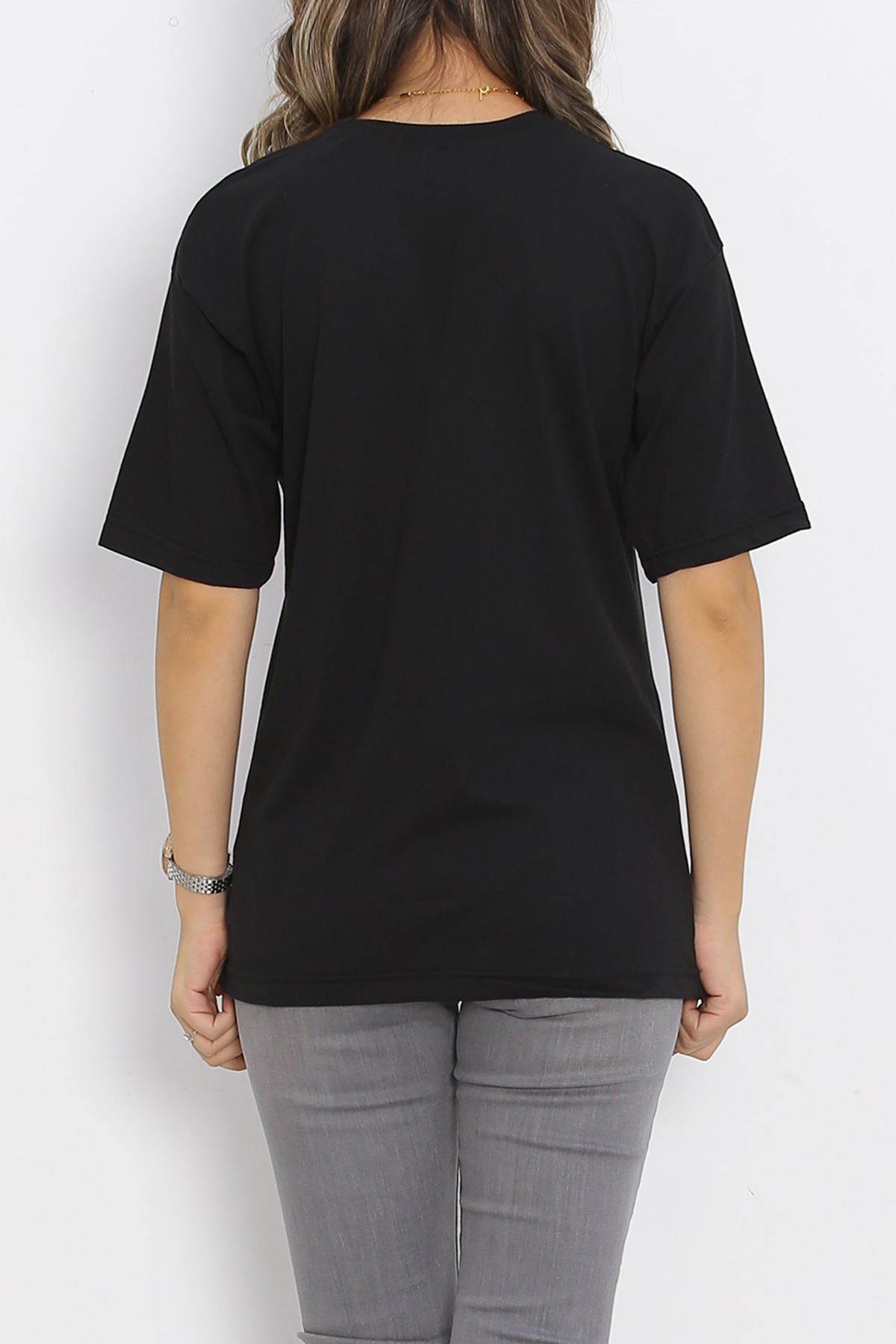 Crew Neck T-Shirt Black - 16831.1567.