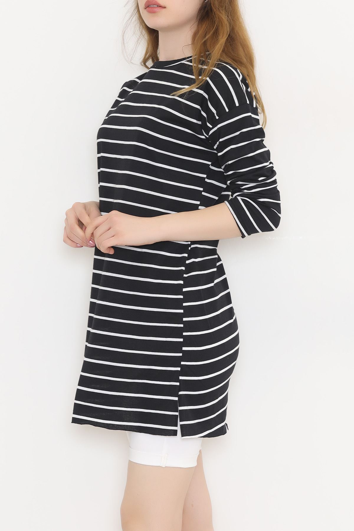 Striped Tunic Black and White - 11313.1567.