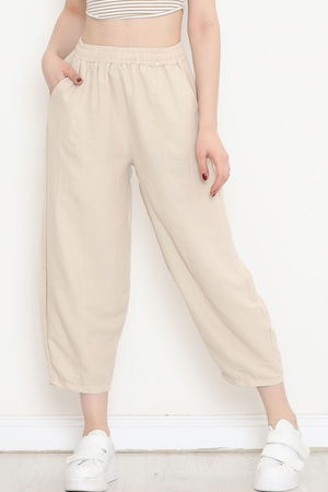 Çımalı Shalwar Pants Stone - 320.1247.