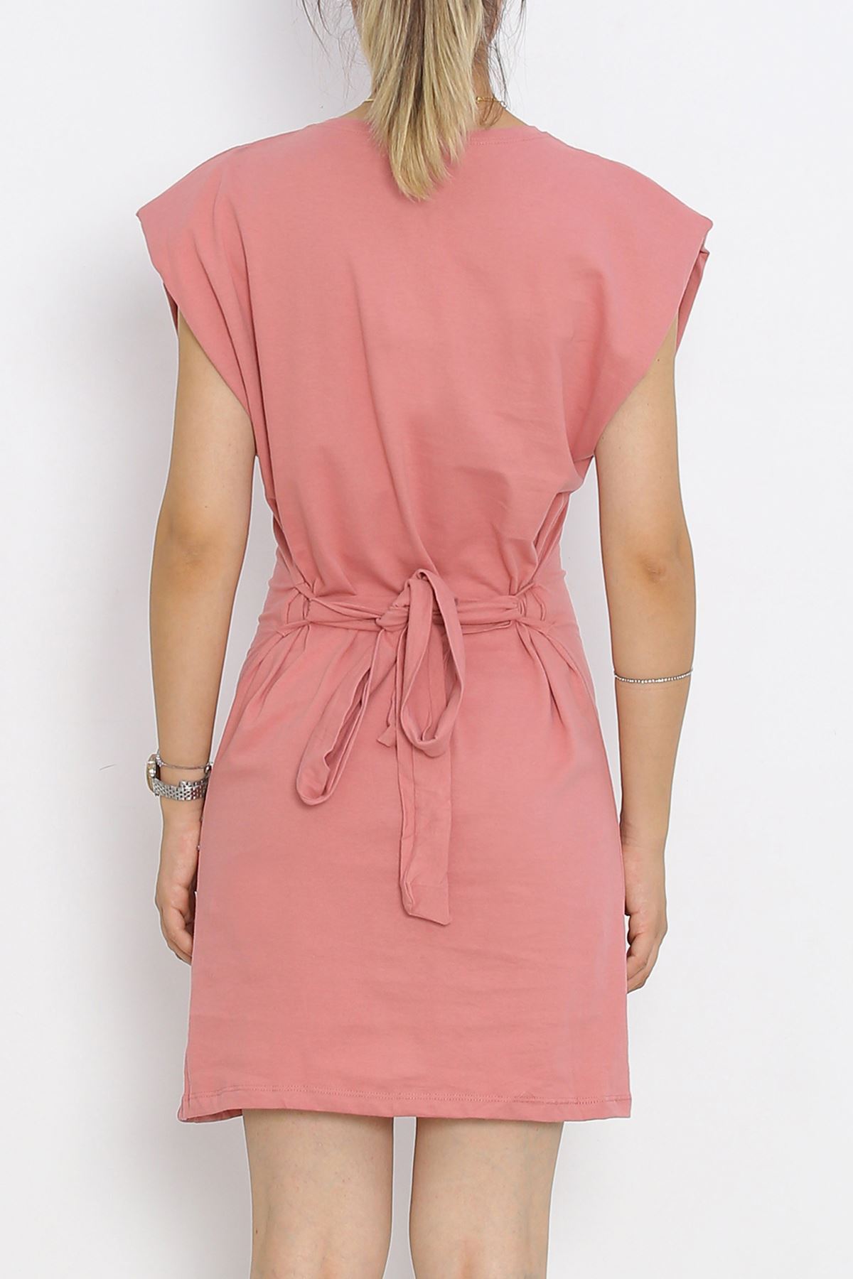 Belted Suprem Dress in Rose Crocus - 15872.1567.