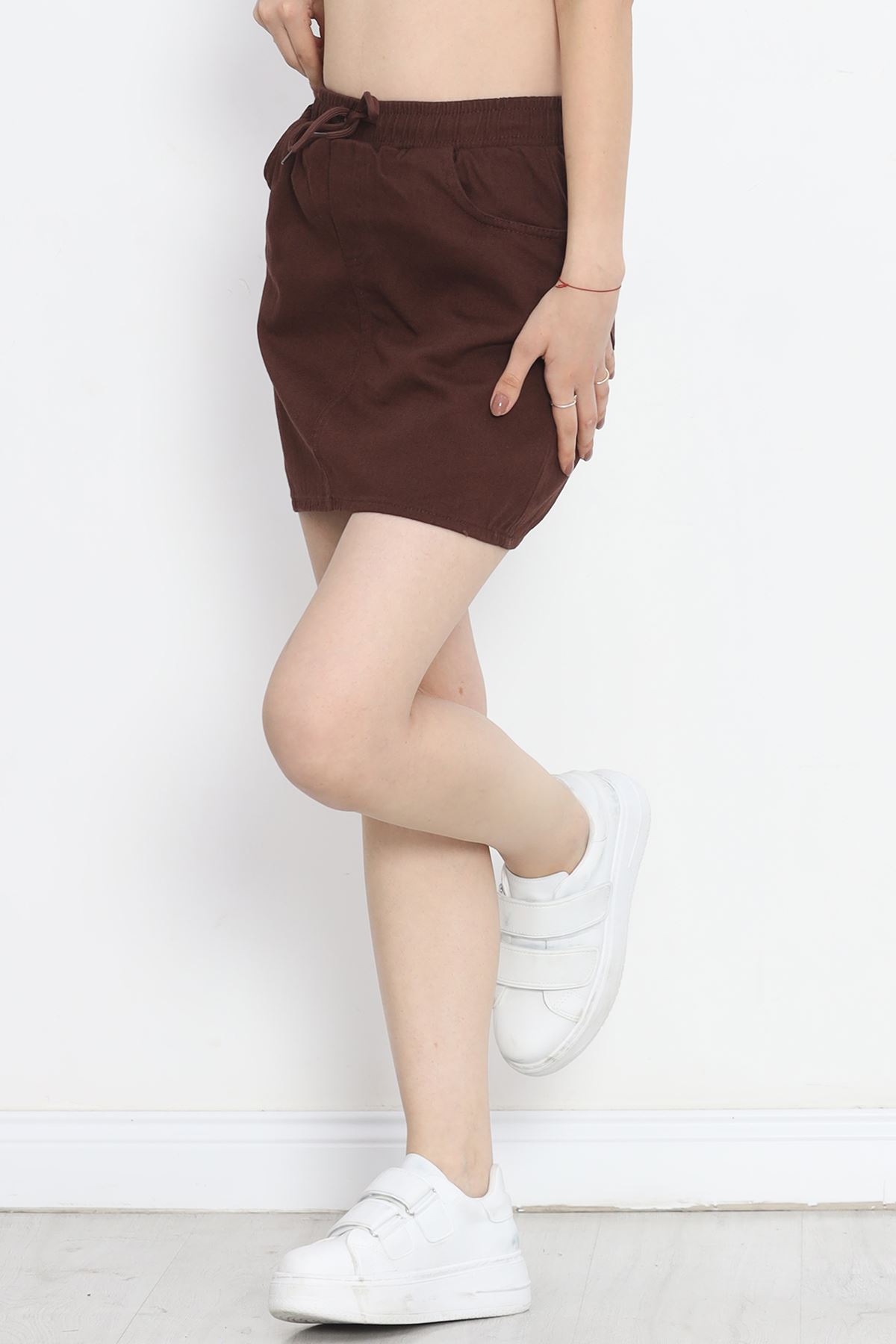 Denim Skirt with Elasticized Waist - 18766.1184.