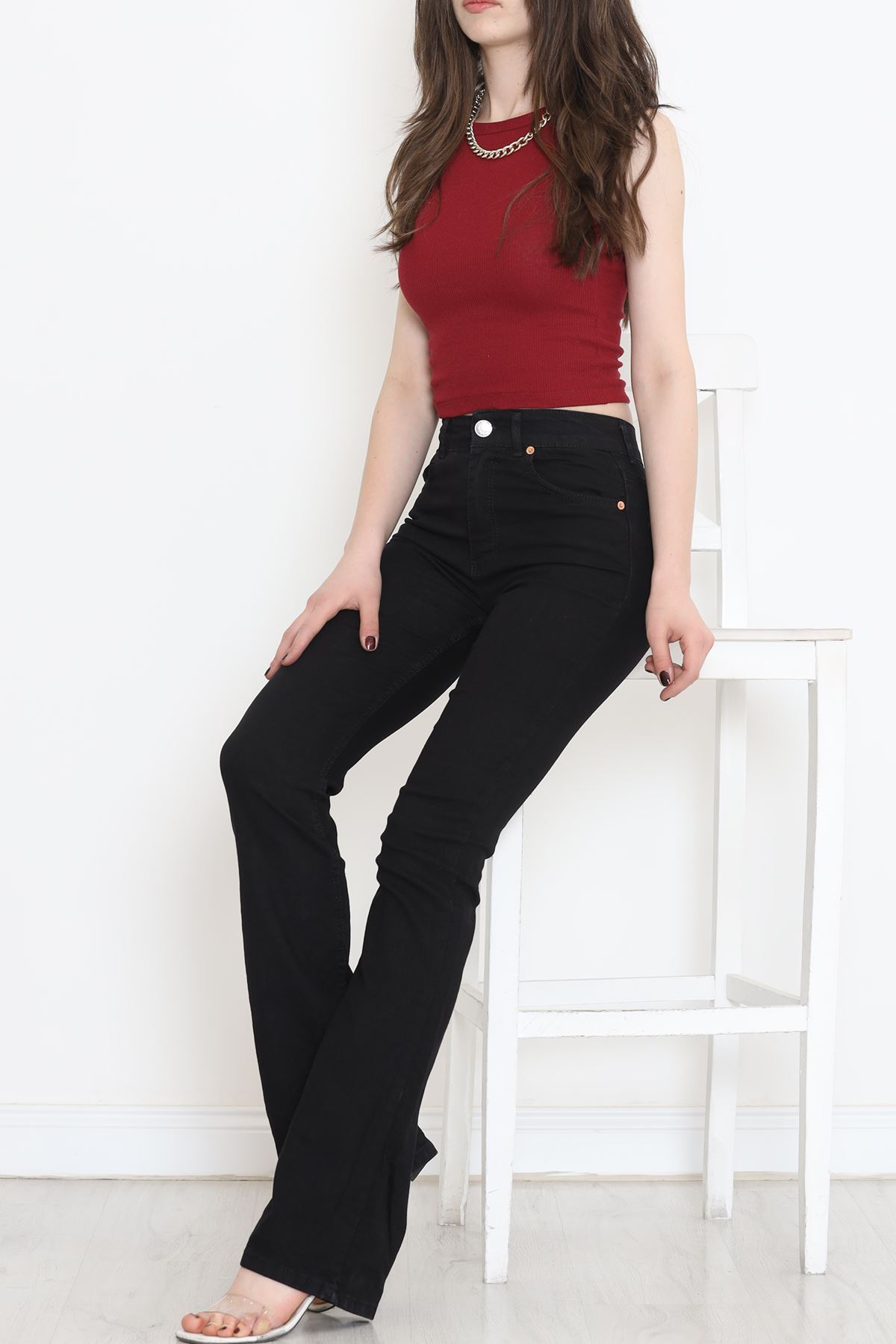 Flared Jeans Black - 17274.1431.