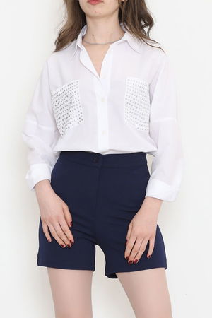 Metal Stone Shirt White - 955.1247.