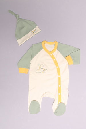 1-6 Month Baby Jumpsuit Beyazmint - 02258.1803.