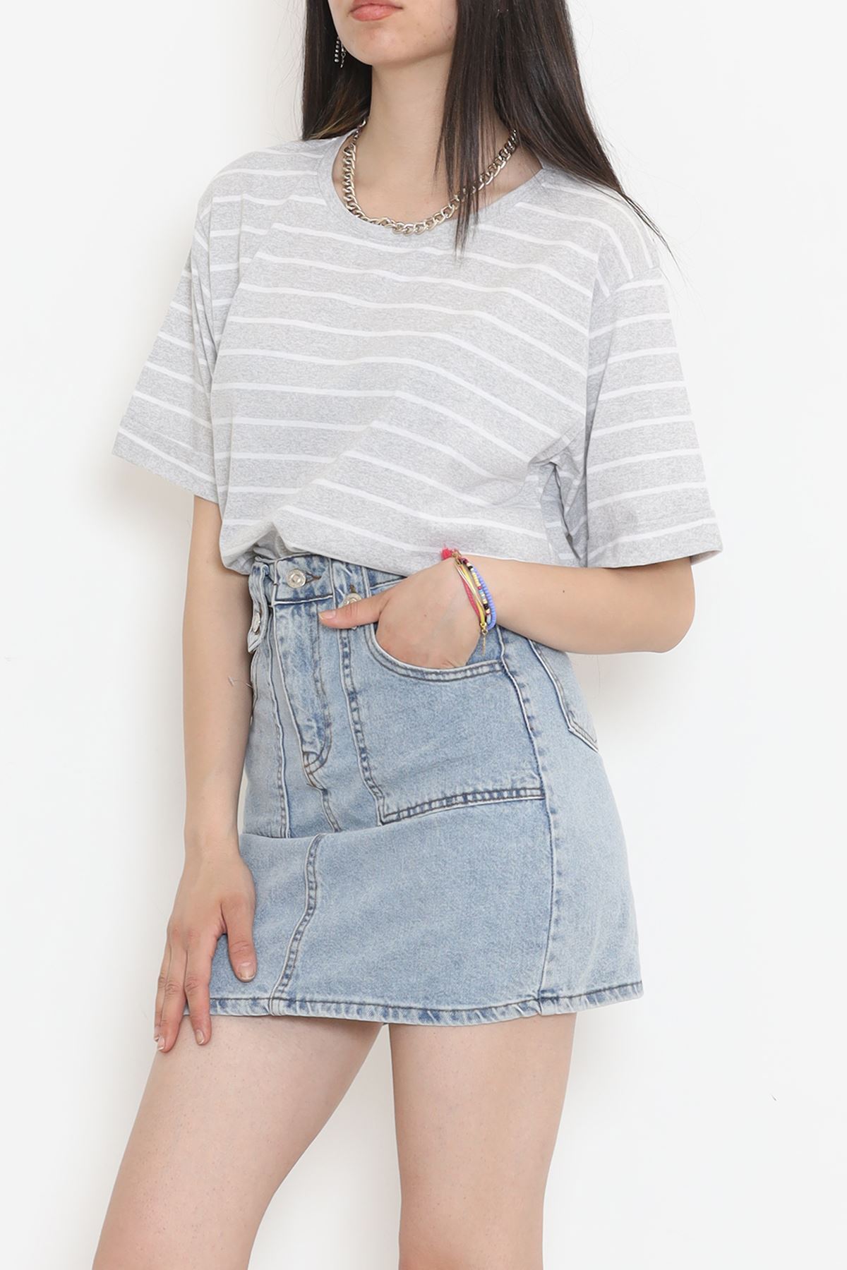 Striped T-shirt Gribeywhite - 9173.1567.