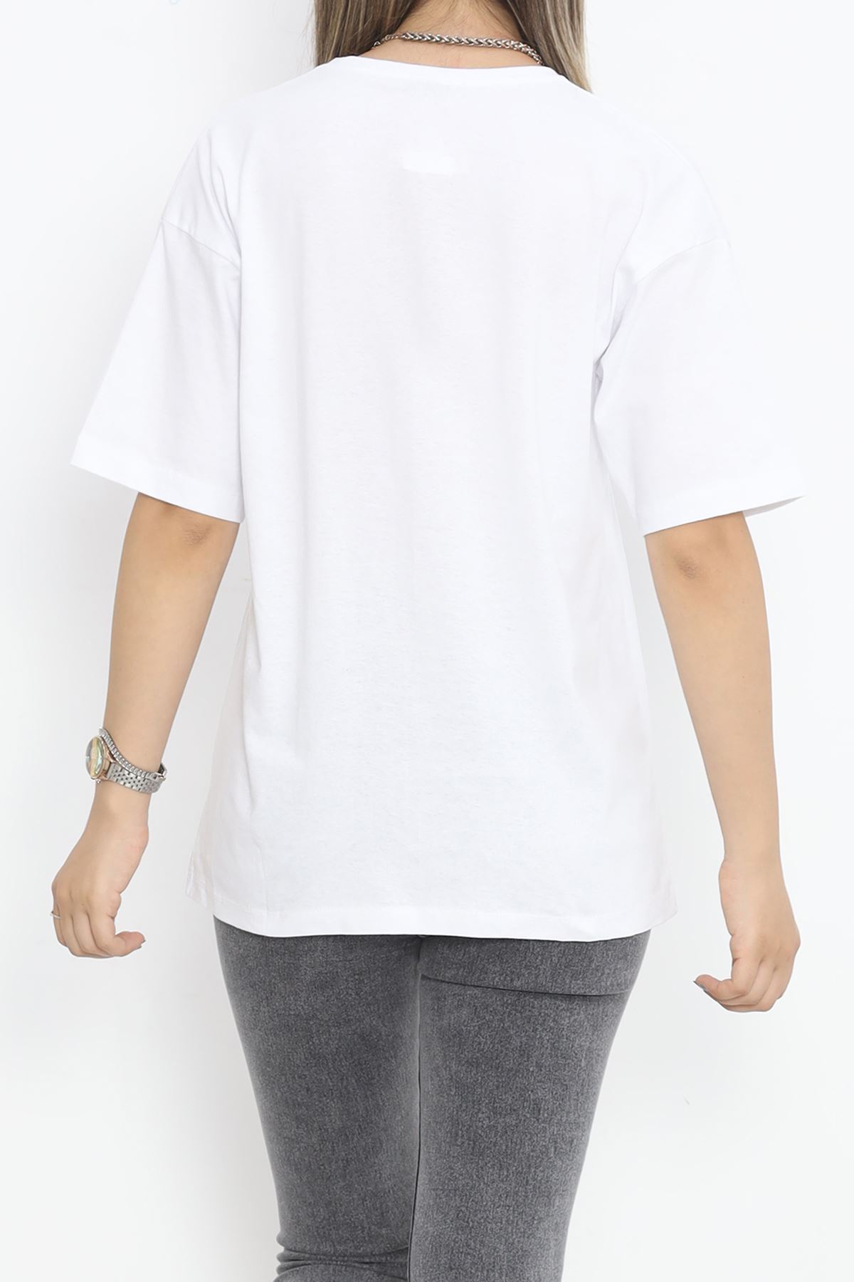 Crew Neck T-shirt White - 16519.1567.