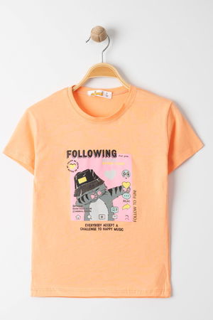 3-7 Years Printed Kids T-Shirt Orange - 624140.1576.