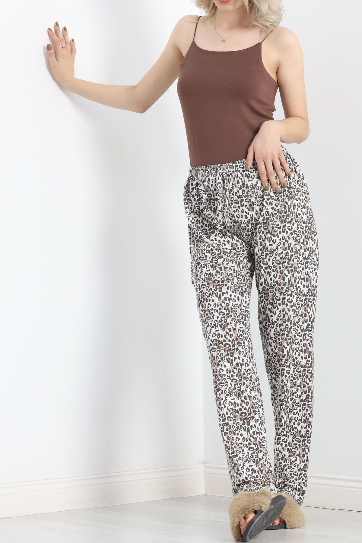 Desenli Pijama Altı Leopar - 19236.1048.