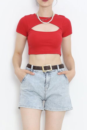 Low-cut Crop Body Red - 4121.1567.