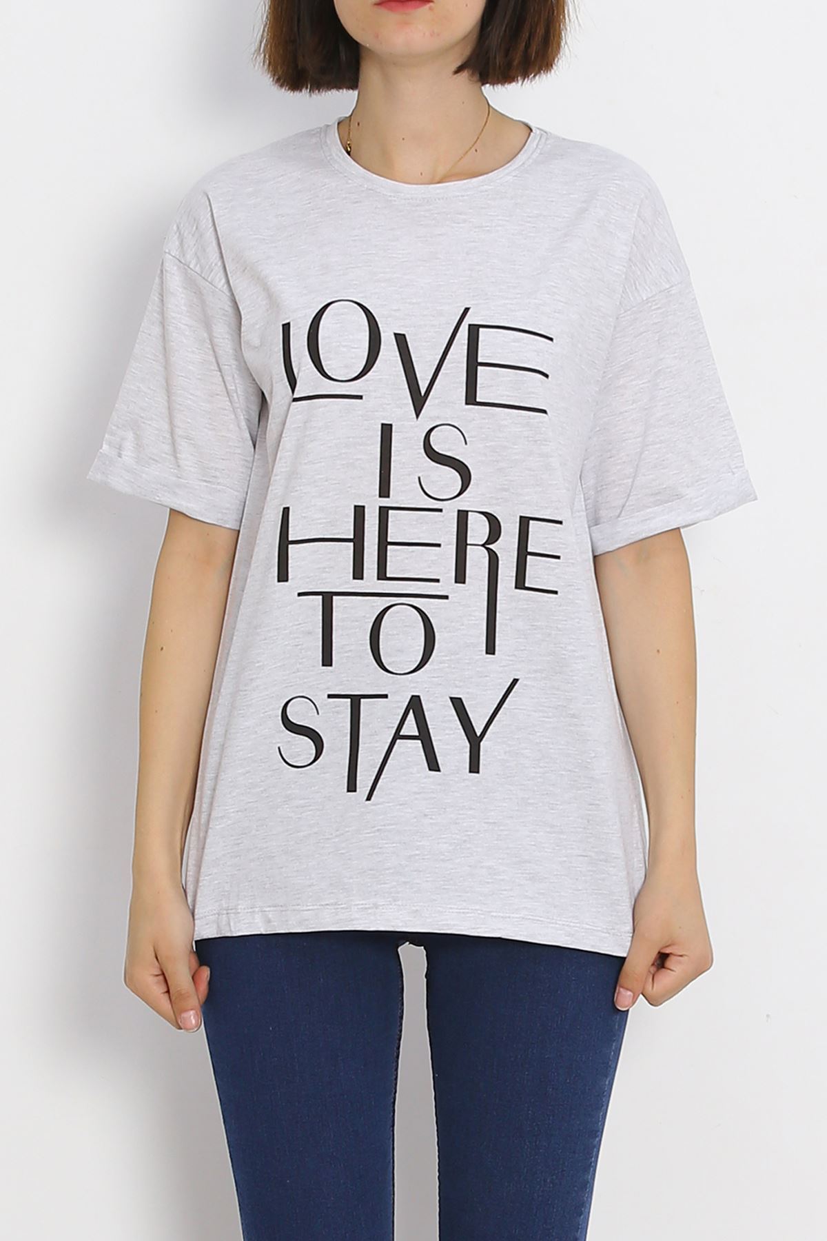 Double Sleeve T-Shirt Gray - 16526.1567.