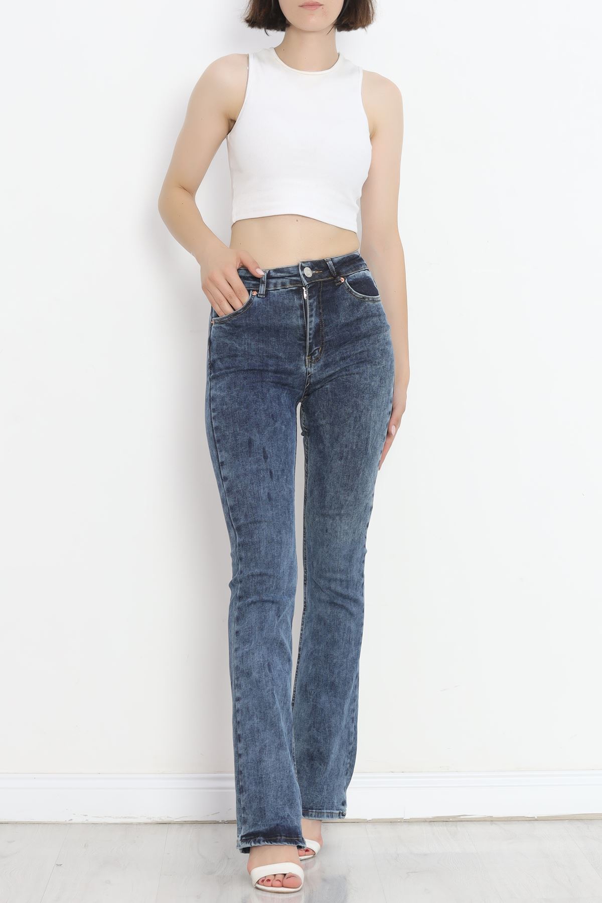 Flared Jeans Steelblue - 18688.1431.