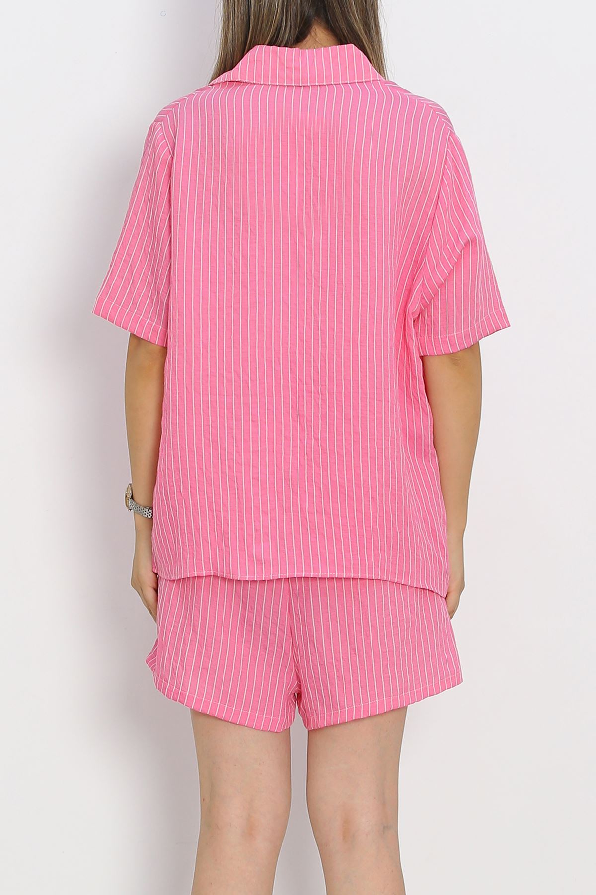 Oversize Shorts Set Pink - 18943.1247.