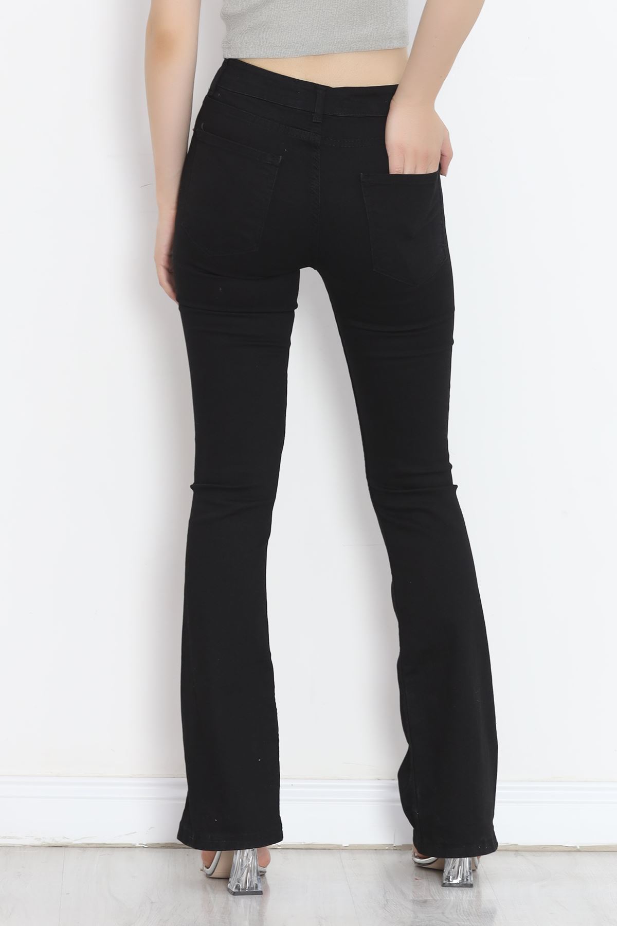 Flared Jeans Dark Black - 18688.1431.