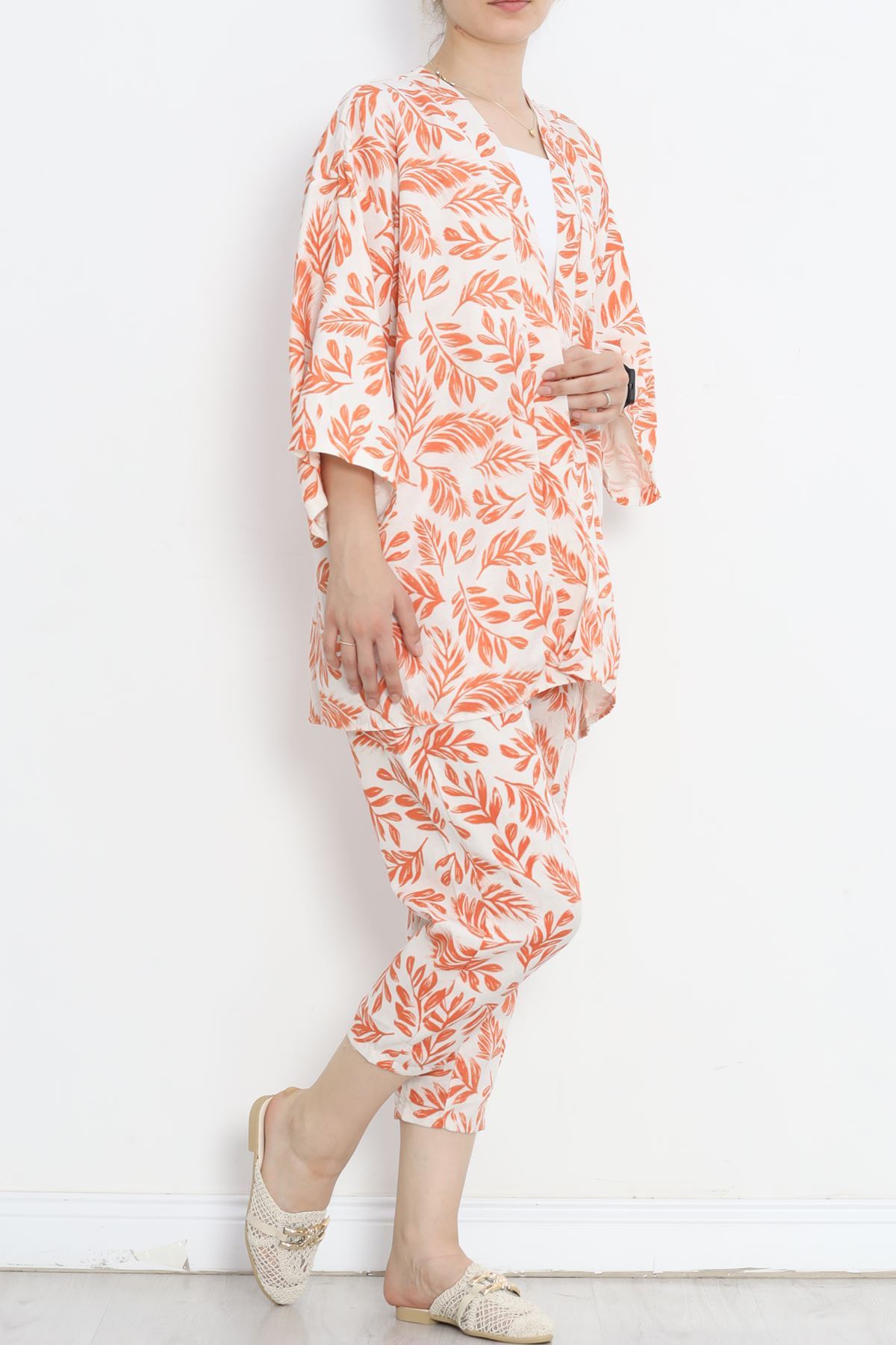 Kimono Set White-Orange - 152342.701.