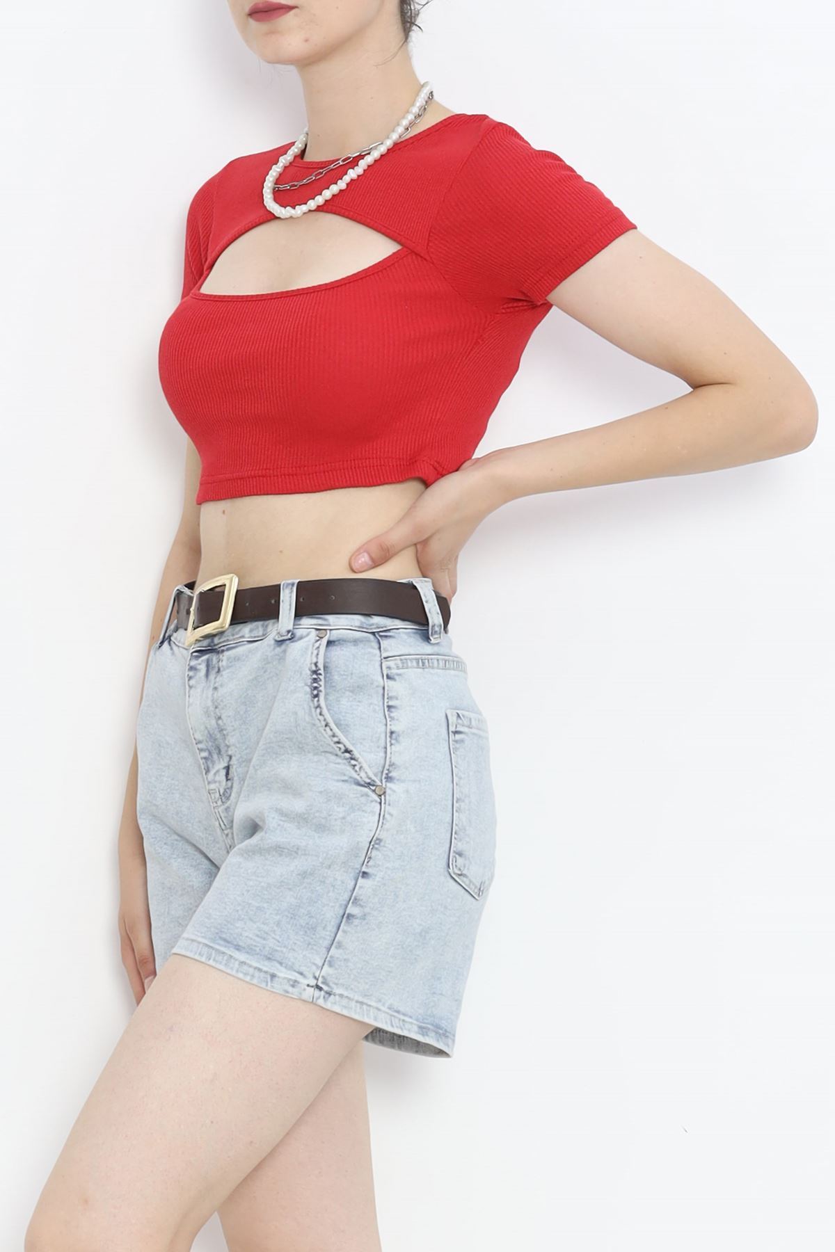 Low-cut Crop Body Red - 4121.1567.